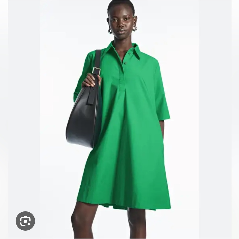 COS A-lined Short Sleeve Shirtdress